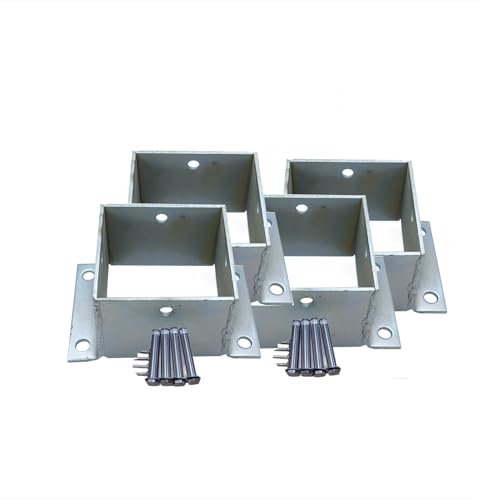 Supports de poteau en bois robustes conçus pour la durabilité de votre clôture extérieure