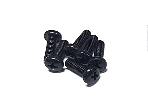 Image of Monoprice M6 x 16mm Server Rack Mount Cage Nuts, Screws and Washers (50 Sets) Zinc Plated, Black, for Cabinet or Server Racks Tapped with 12 /24 Universal Square Hole Rails