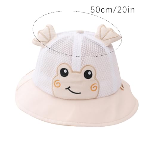 Baby Sun Hat Toddler Girls Boys Cute Ears Beach Hat UV Protection Wide Brim Bucket Cap Summer Mesh Breathable Kid Cap3