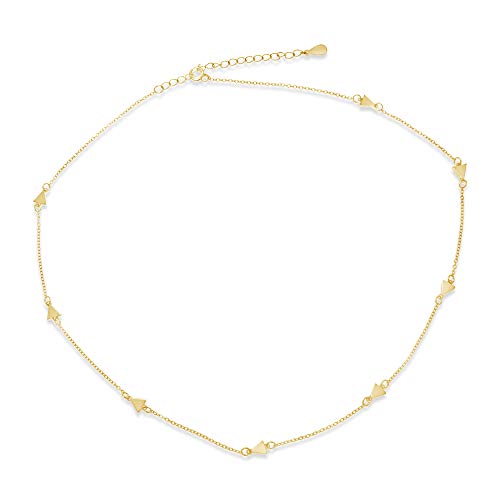 Collier en argent et pompon ajustable à porter au quotidien ou en soirée