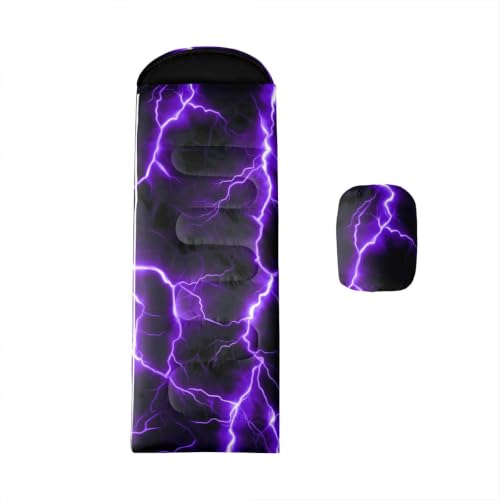 Feelyou Bolsa de Dormir Geométrica para Niños y Adultos, Impermeable, Para 3 Temporadas, para Camping y Mochilero miniatura 1