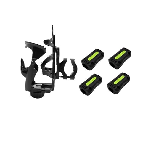 Barre protection moteur et bloc universel anti-collision avec bande réfléchissante pour moto