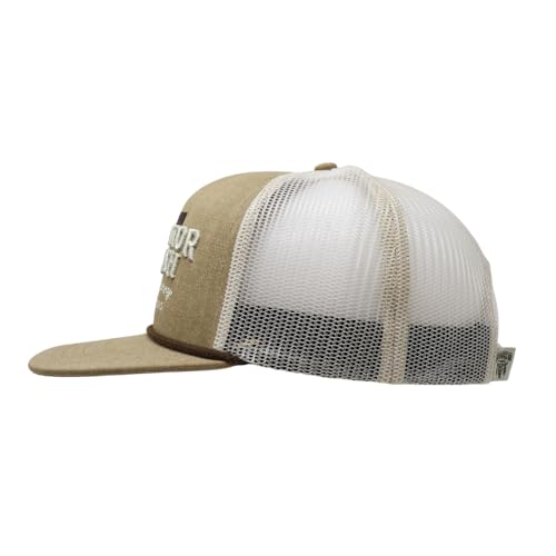 Image of Rodeo Time Dale Brisby PF Brand Adjustable Snapback Hat - Western Trucker Cap for Men & Women, Adjustable Cowboy Style