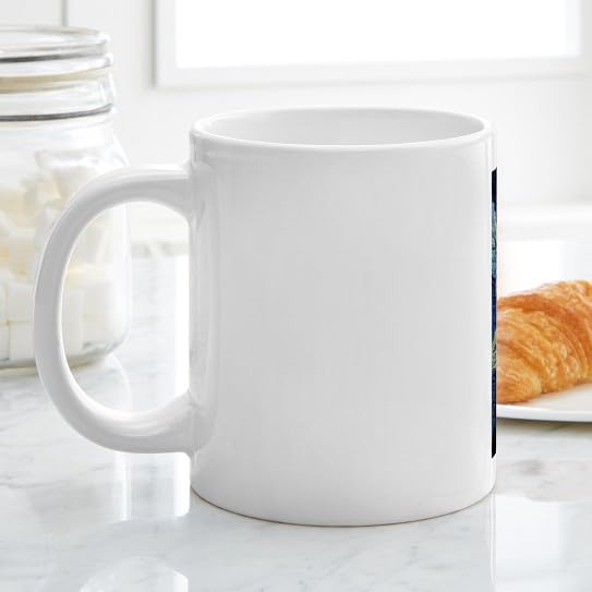 Taza de cerámica mega 20 oz Starry Night miniatura 3