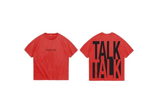 Charli XCX Unisex-Adult Offical Merch Talk T-Shirt - Product Details