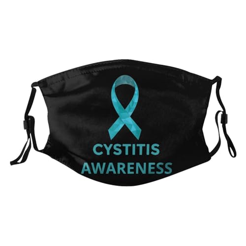 Cystitis Awareness Adult Dust Mask Adjustable Dust Face with 2 Filter39