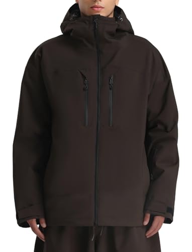 GSOU SNOW Men's Ski Jacket Snowboard Snow Coat Waterproof Windproof Insulated Winter Hooded Snow...