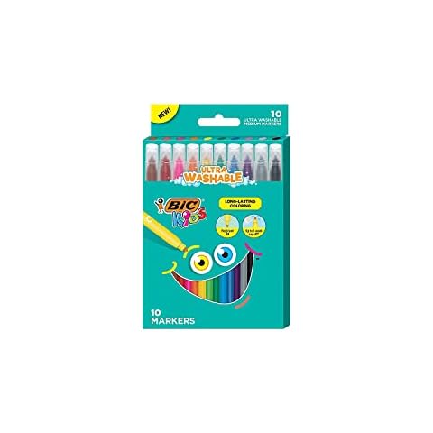 BIC Coloring Markers, 10 Pack Cover