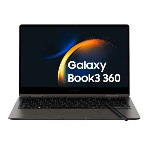 Samsung Galaxy Book3 360 Laptop, 13.3" Super AMOLED, S Pen, Intel EVO, Intel Core i5-1340P 13th gen, 8GB RAM, 256GB SSD, Windows 11 Home, Graphite