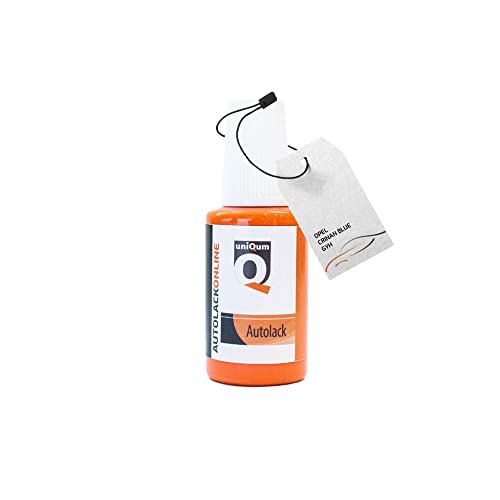 uniQum Autolack Lackstift fürs Auto für OPEL CRINAN Blue GYH Autolack Reparatur 30 ml