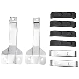 4 Core Heavy Duty Radiator Bracket Kit for Chevy for GMC C10 C20 C30 (1967-1972) Fits for Suburban for Blazer 4-Row Radiator Support Mounting Kit Replaces 1099ZB 1099ZC