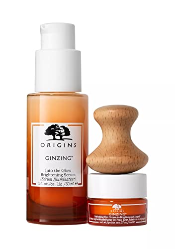 Origins Rise & Radiate Ginzing Radiance-Boosting Serum & Eye Cream Set #TOP10