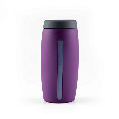 Kochblume Distributeur doseur avec fenêtre en Silicone sans BPA dans la Couleur Violet 275 ML, Dimensions : 6,5 cm x 13 cm, 22057.06 Cover
