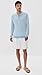 Onia-Cotton Textured Knit Long Sleeve Polo-Solid-Pale Blue-S