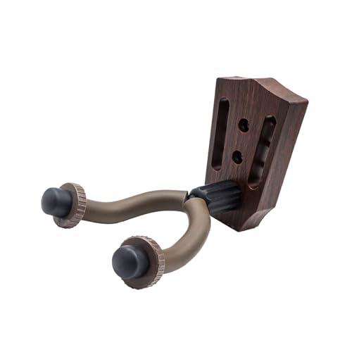 Psdndeww Gancho de pared para guitarra que ahorra espacio, diseño moderno, acolchado de goma, sostiene la viola de forma segura para almacenamiento de guitarra