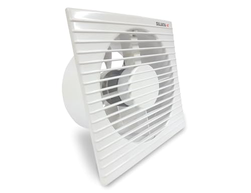 Image of Sujata 8 Inch Premium Exhaust Fan for Kitchen, Bathroom & Office | 2 Years Warranty | 200MM High Speed Exhaust Fan | 2000 RPM | 100% Copper Winding Motor | Strong Air Suction (APB81 - White)