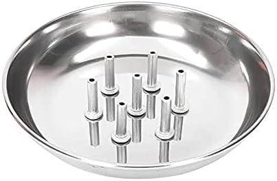 PUTHAK- UnequeTrend Agarbatti Stand with Plate | 7 Incense Sticks Holder Dhoop Dani