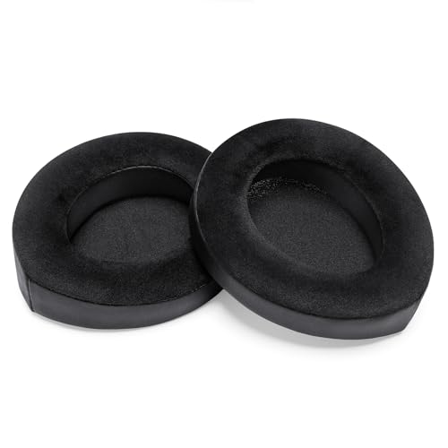 Almohadillas para orejeras reemplazo para auriculares Hifiman Deva Pro con espuma viscoelástica (Velour) miniatura 5