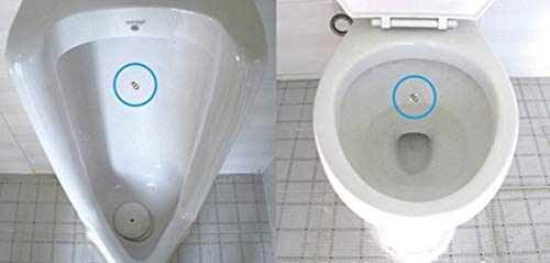 Toilet Training Urinal Target Marker,toilet Bowl Vinyl Sticker for Boys Men Vinyl Decal Sticker,2pcs