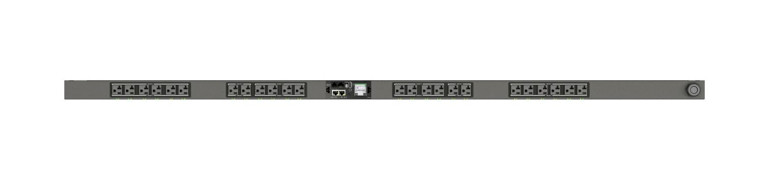Vertiv Geist Switched Rack PDU - 0U| 20A| 120V| (24) NEMA 5-20R Receptacles| L5-20P Plug| 1.9kW Power Capacity| High-Contrast LCD| Next Generation Interchangeable Monitoring Device (IMD)| VP5N20A4