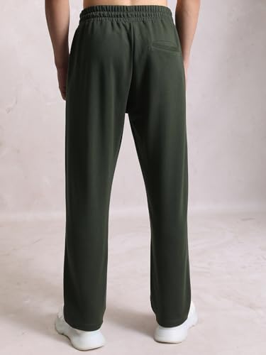 Image of Highlander Men's Solid Trackpants | Relaxed Straight fit| Track Pants | Track Pants for Men | Men Track Pant | Men Track Pant Stylish | Sports | Gym wear