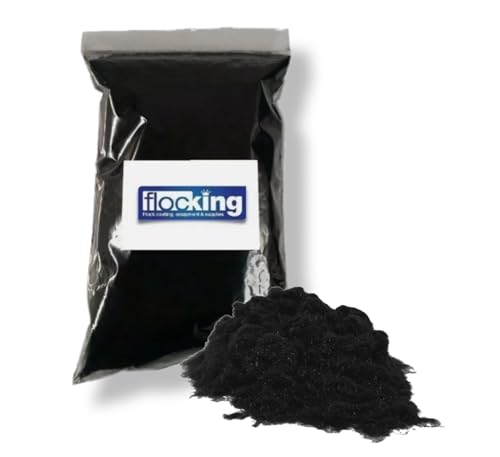 Kit de flocado pequeño negro de polvo de nailon fácil de usar 4