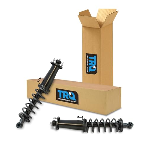 Image of TRQ Rear Strut and Spring Assembly Set 2 Piece | For 2006-13 Lexus IS250 11-13 IS350