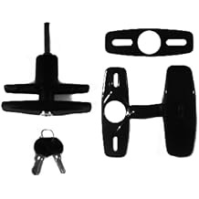 Truck Bed Tonneau Cover Lock Pop-up T-Handle Clockwise with Cover