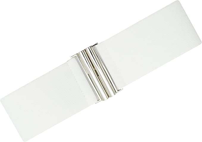 Ro Rox Damen Breiter Elastischer Taillengürtel im Retro Vintage Stil – Stretchgürtel für Kleider, 50er Jahre – Moderne Schnalle, Mehrere Farben...