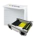 Evolis R6F003MD06 Color Ribbon YMCKOK - 200 Prints for Primacy ID Printers with 500 ID Zone Premium White Blank Plastic CR80 30 Mil PVC Cards