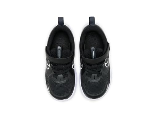 Nike Baby/Toddler Cosmic Runner Shoes, Black/White-Anthracite, 3C by Nike - Used condition - Image 2