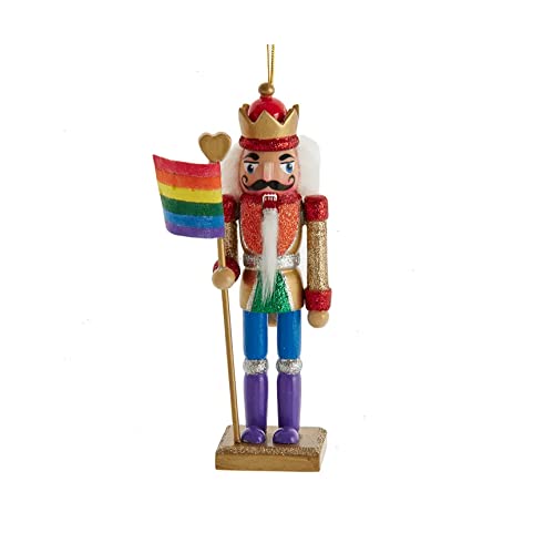Ornement unique multicolore Kurt S. Adler aux reflets festifs éclatants