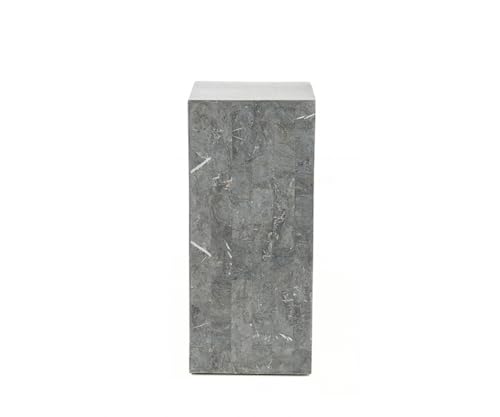 Stones Basis Spalte, Fossile Gray, grau, 38 x 38 x 84 cm