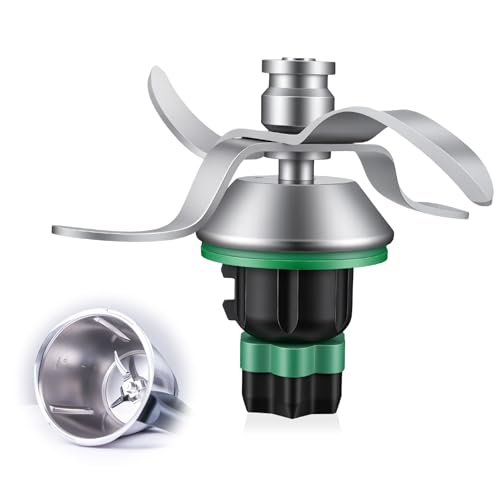 Cuchillo compatible con Thermomix TM5 TM6, hoja de mezcla de acero inoxidable, pieza de repuesto...