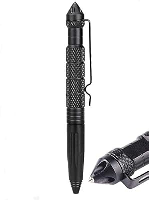 Tactical Pen Self Defense Pen with 5 Ink Refill Emergency Glass Breaker, EDC Emergency Kit, Survival Gear, Personal Defence Device Professional Defender Writing Multifunctional Survial Tool