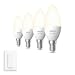Philips Hue Pacchetto vantaggio - E14 - con 4 Lampadine LED a...