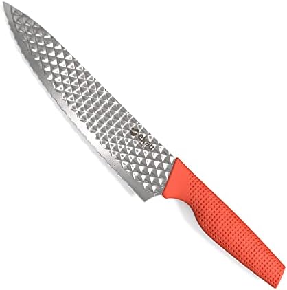 Ekau Essential Kitchen Knives Set, EHEKKBK05B2101, Black, Tomato, Deep Blue, Marigold, Olive