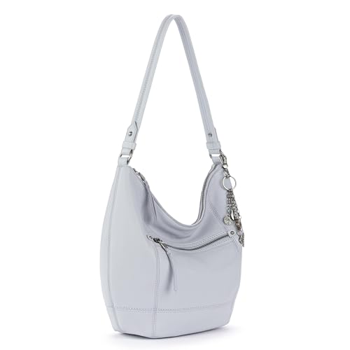 Image of The Sak Sequoia Leather Hobo Bag - Large Slouchy Shoulder Purse, Zip Pocket