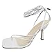 Sommer Sandalen Damen Flach Damen Sommer Mode Einfarbig Leder Knöchelriemen High Heel Sandalen Meindl Schuhe Damen Wanderschuhe