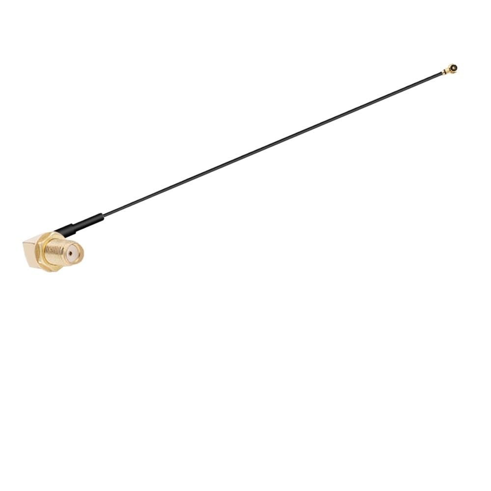 LIHUA - 2 cavi RF1,13 mm MHF4 a SMA Pigtail femmina Ja-ck estensione adattatore (SMA F90 a MHF4 F, 15 cm)