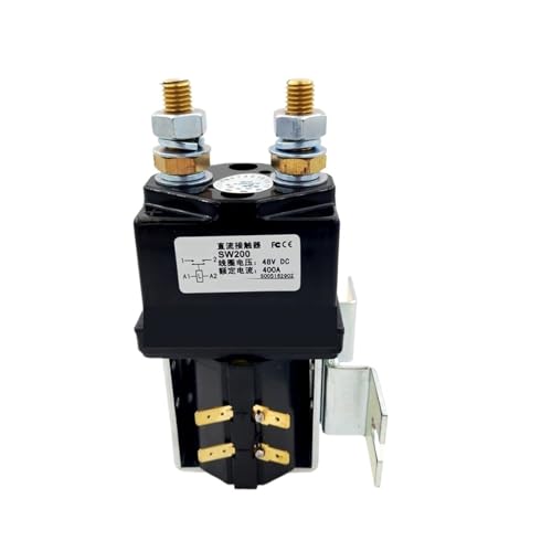 Contacteur CC 400A SW200 ZJW400A normalement ouvert 72V pour treuil électrique