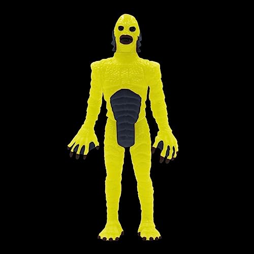 Image of Super7 Universal Monsters Creature from the Black Lagoon (Glow in the Dark Costume Colors) - 3.75 inch Universal Monster Movies Action Figure Classic Movie Collectibles and Retro Toys