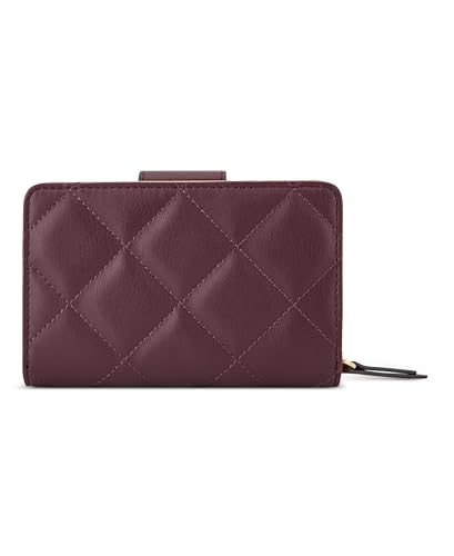 Nine West Women's Contemporary Deisgner, Black Tote, Sling, Purse, Handbag, Trend, Shoulder Bag, Boysenberry, Medium2