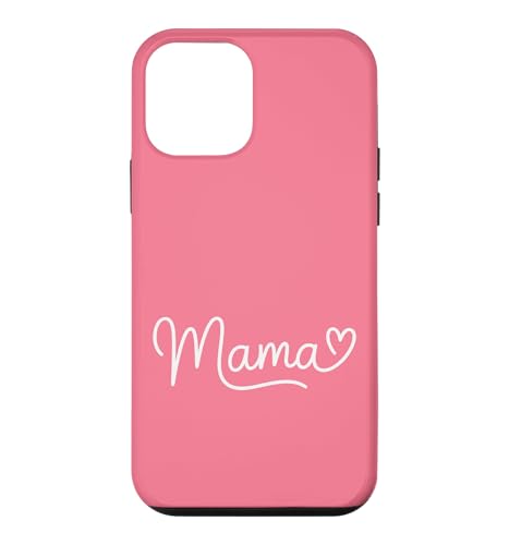 �s���N - Mama Script Heart Elegant �X�}�z�P�[�X iPhone 12 mini �p