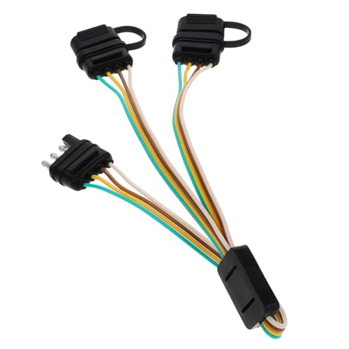 PRETYZOOM Versatile 4 Pin Trailer Harness for Light Installation Power Connection