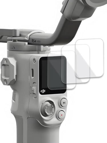 Image of M.G.R.J Tempered Glass Screen Protector for DJI RS 4 Mini /RS 4mini【3 Pcs】【NOT for RS4 /RS3】(Transparent)