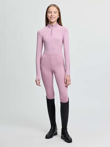 LeMieux Young Rider Classique Childrens Base Layer - Fondant - Image 6