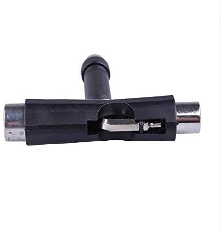 SHISHI Outil de Skateboard Professionnel T-Patinage T-Patinage de la clé en Forme de Tournevis Skateboards Multifonctions Skateboards à roulettes