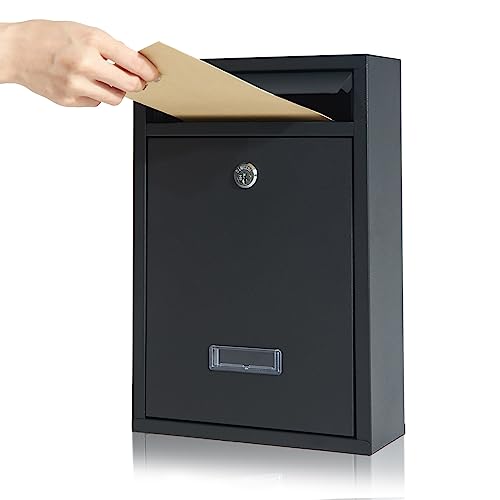 Steel Wall Mounted Mail Box 9x21.5x32 cm