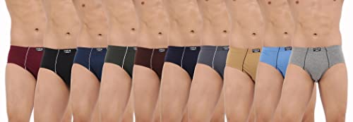 Image of Dollar Bigboss Men's Assorted Pack of 10 Brief